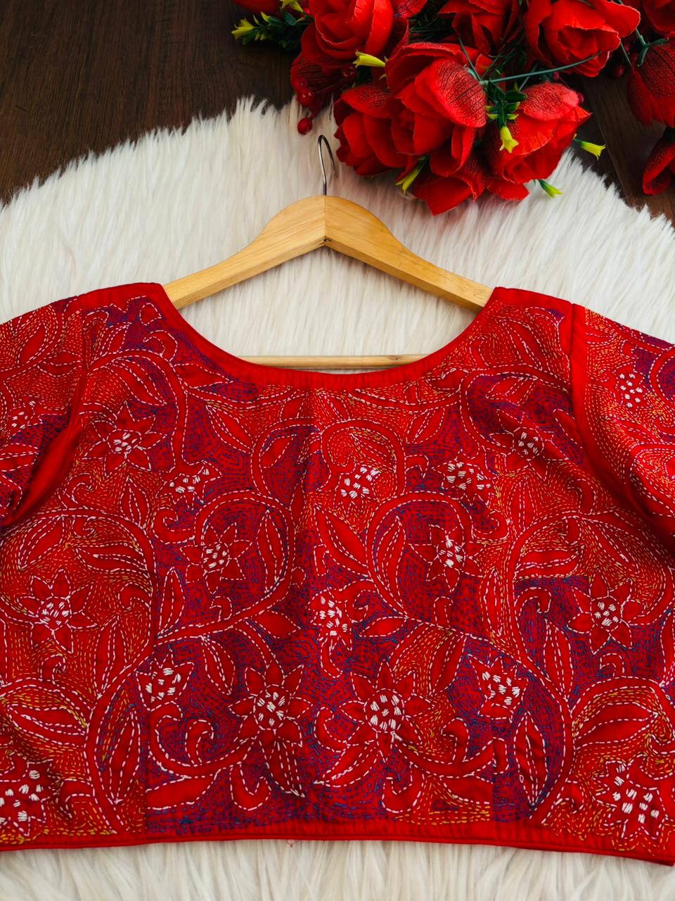 Soft Thoughts-Reverse Thread Blouse