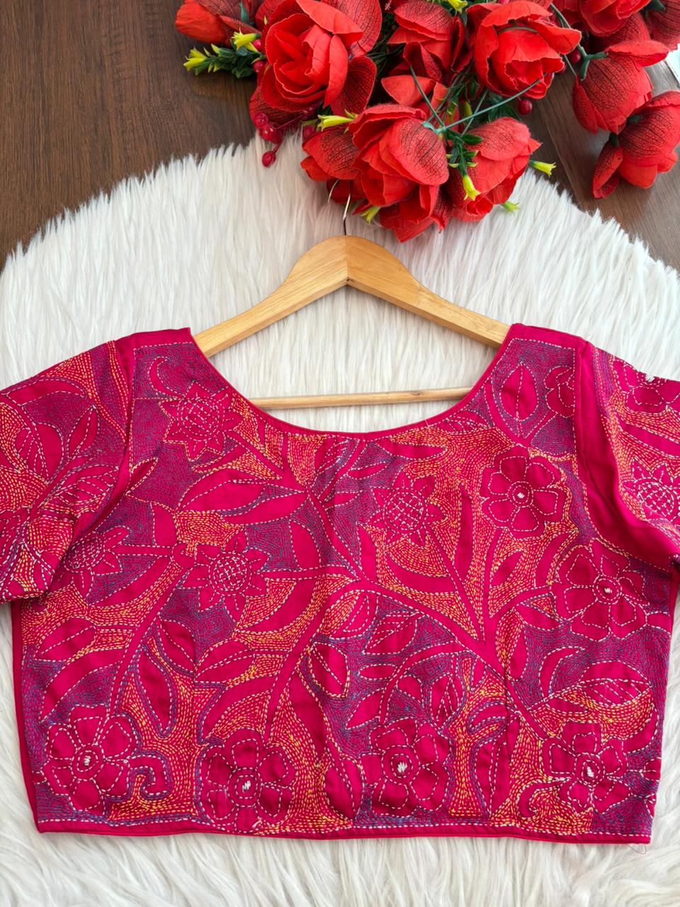 Soft Thoughts-Reverse Thread Blouse