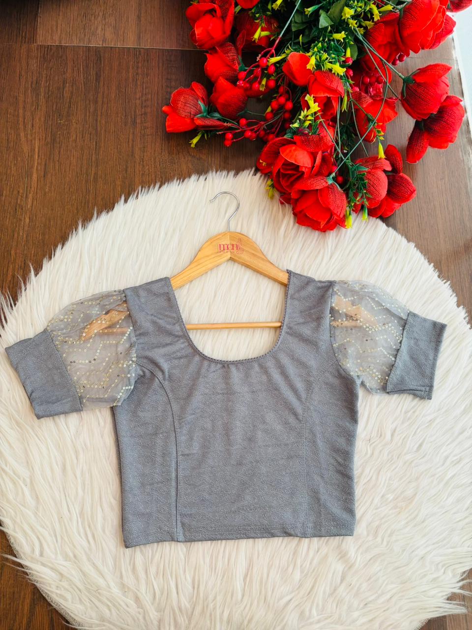 Crafted To Glow-Stretchable Knitted Blouse