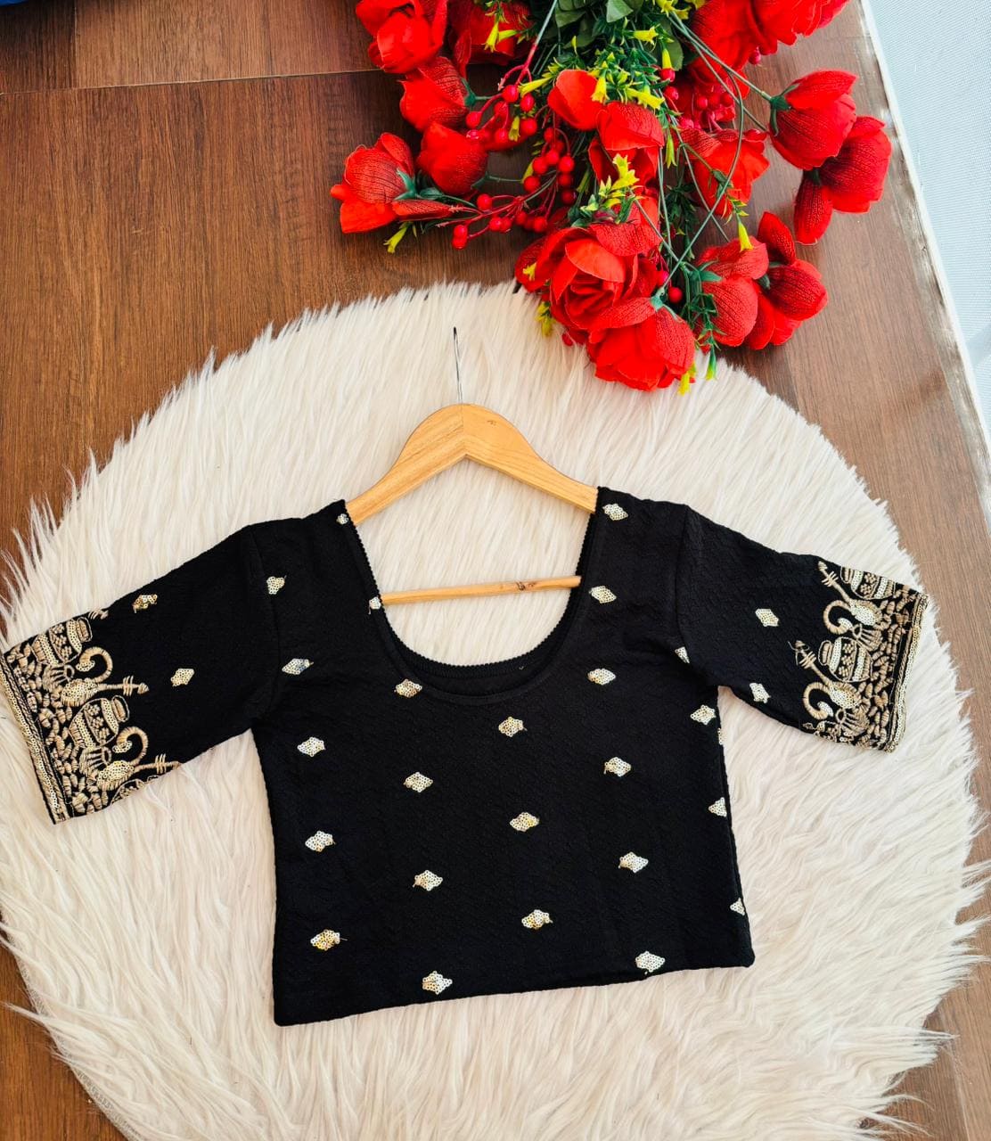 Cool and Crazy Stretchable Knitted Blouse