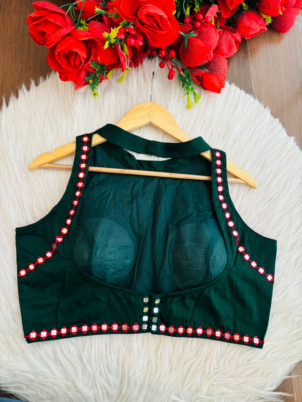 Reflection Speaks -Cotton Silk Blouse
