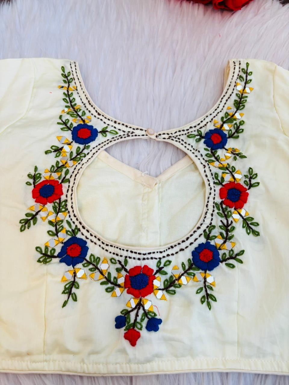 Mirror Meets Moonlight-Designer Blouse