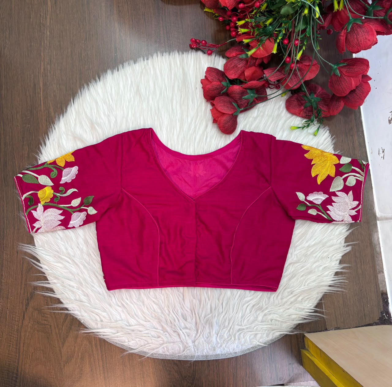 Lost in Lotus -Designer Blouse