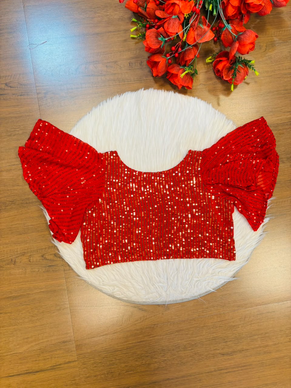 Unfold Your Wings - Designer Blouse