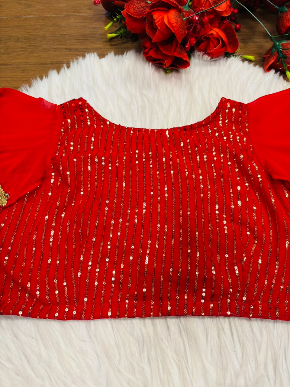 Ruffle Rush - Designer Blouse