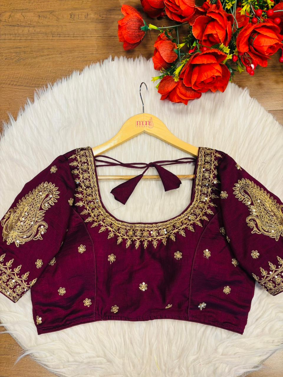 Gold Glitz New Designer Blouse