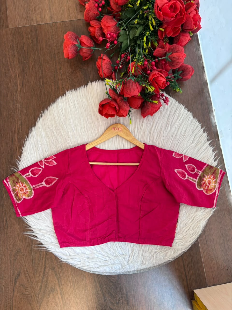 Lotus Batik -Designer Blouse