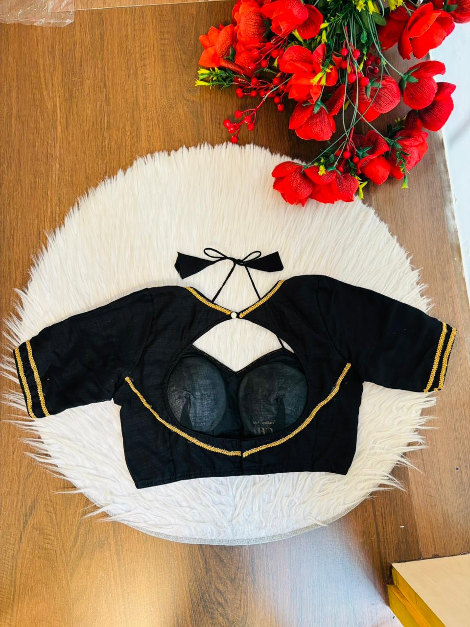 The Dark Illusion Masaba Style Blouse