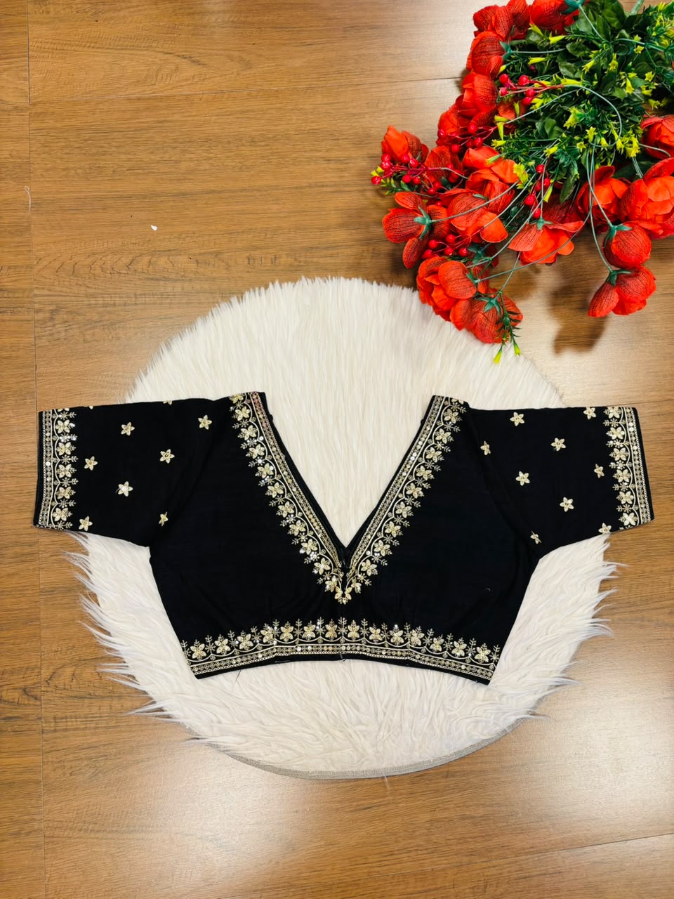 Make an Entrance V-Neck Blouse