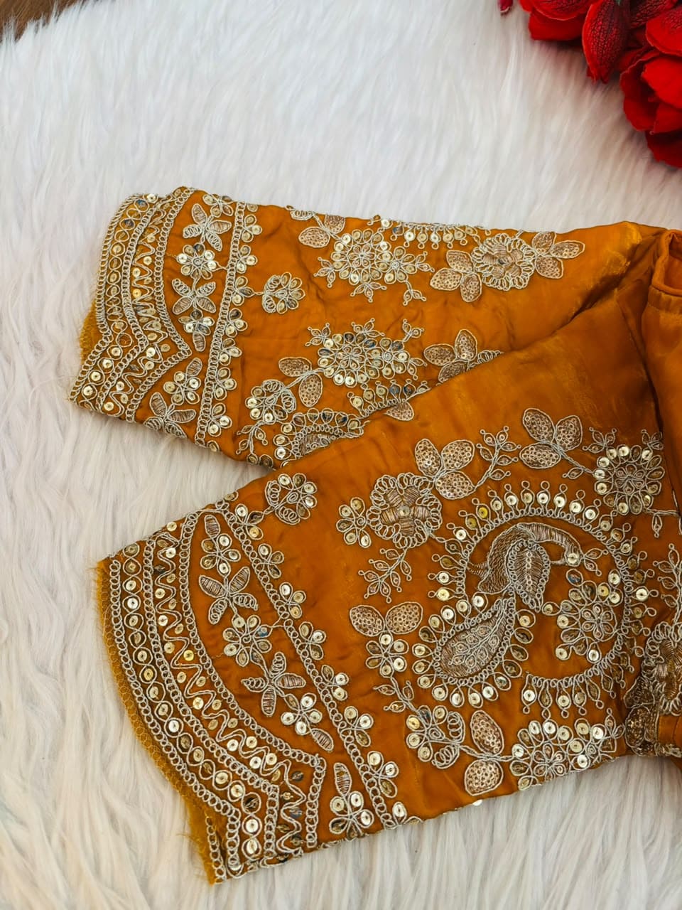Queen Of The Evening -Fendy Silk Blouse