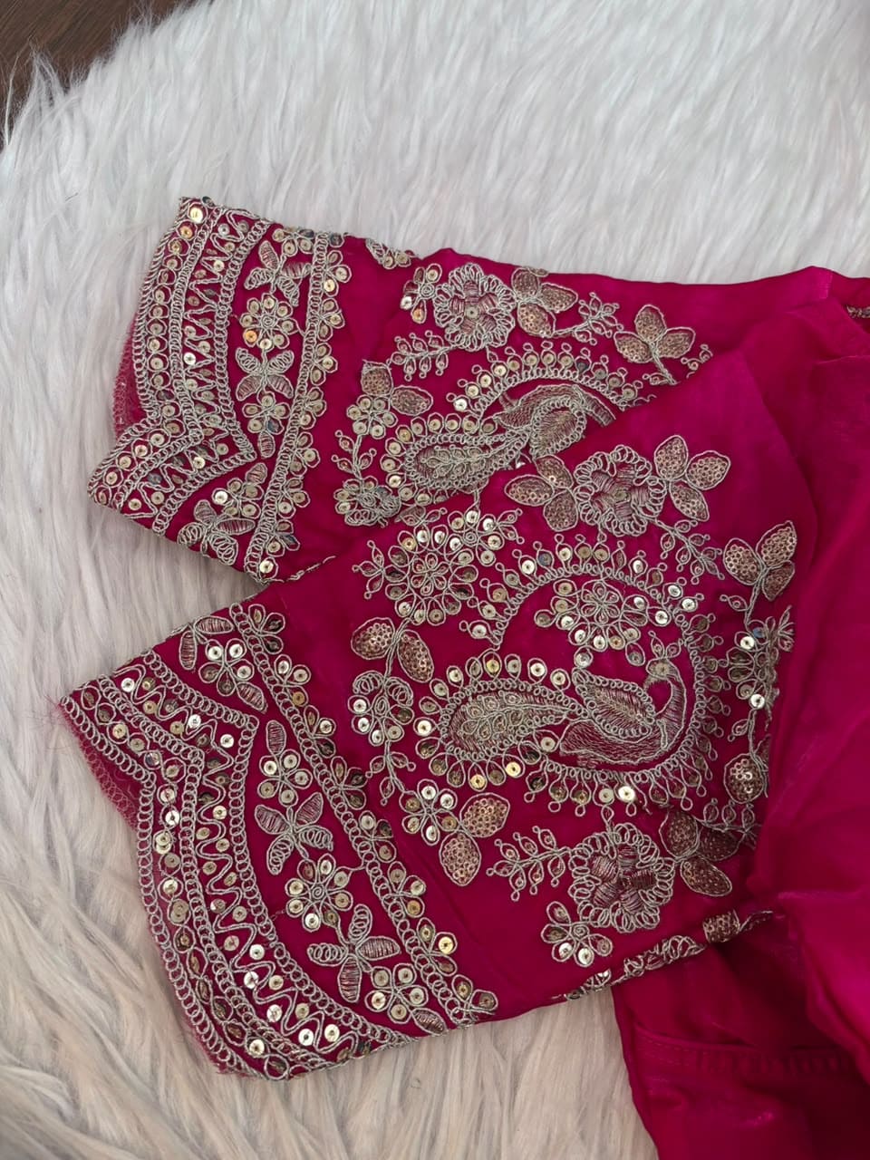 Queen Of The Evening -Fendy Silk Blouse
