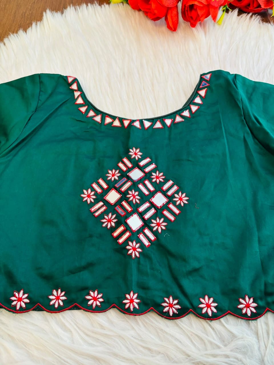 The Glass Royale -Cotton Silk Blouse
