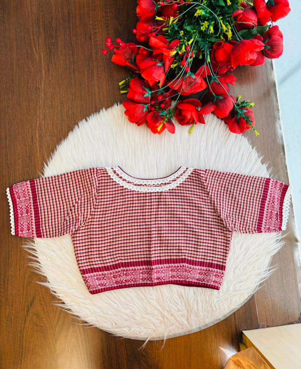 Retro Romance (Designer Cotton Blouse)