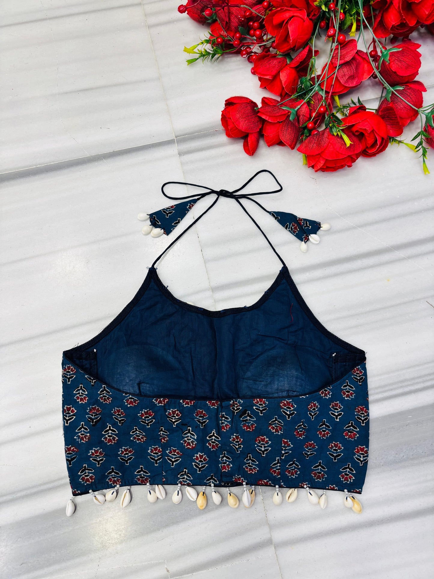 Too Hot to Be Basic – Ajrakh Blouse