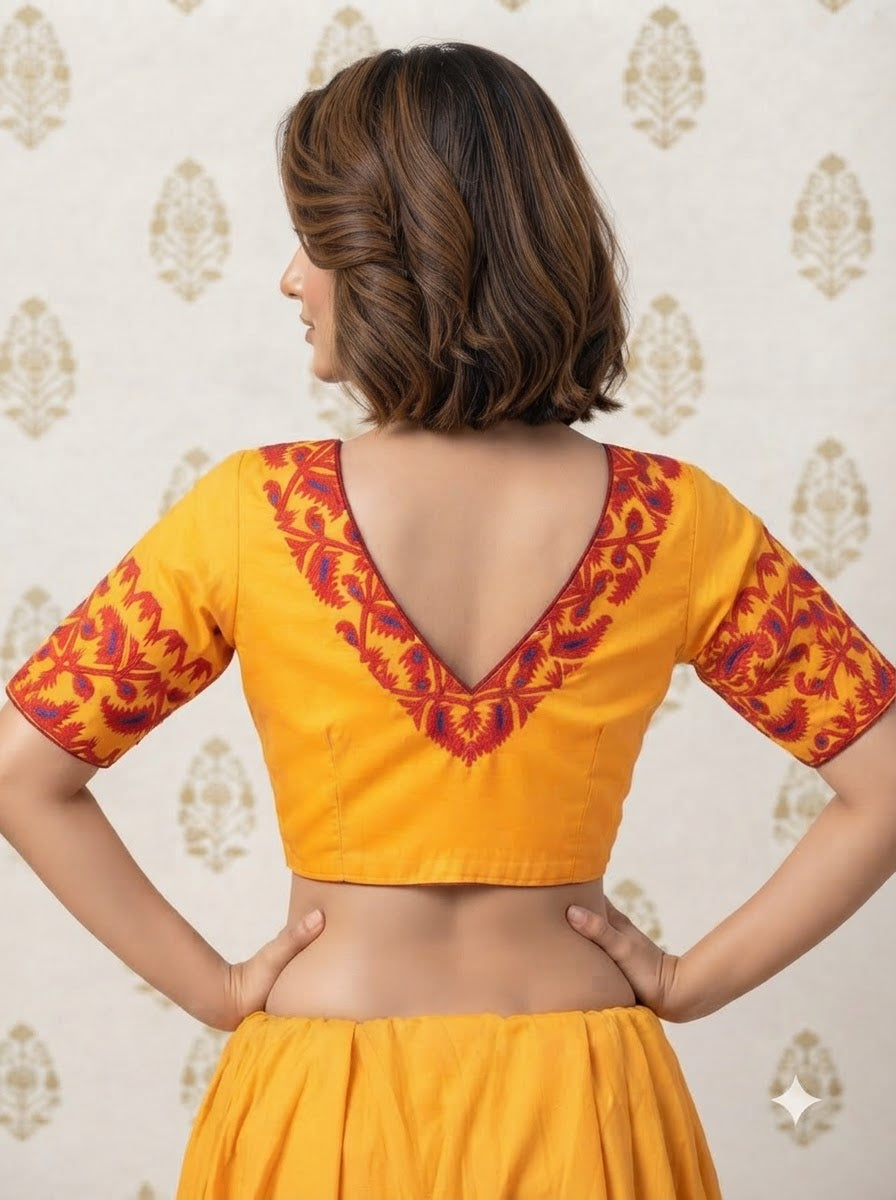 Sense Of Jamdani (Designer Blouse)