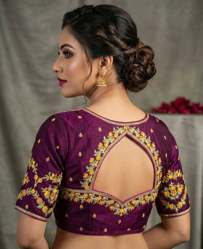 Monalisa (Vichitra Silk Blouse)