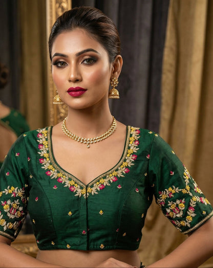 Monalisa (Vichitra Silk Blouse)