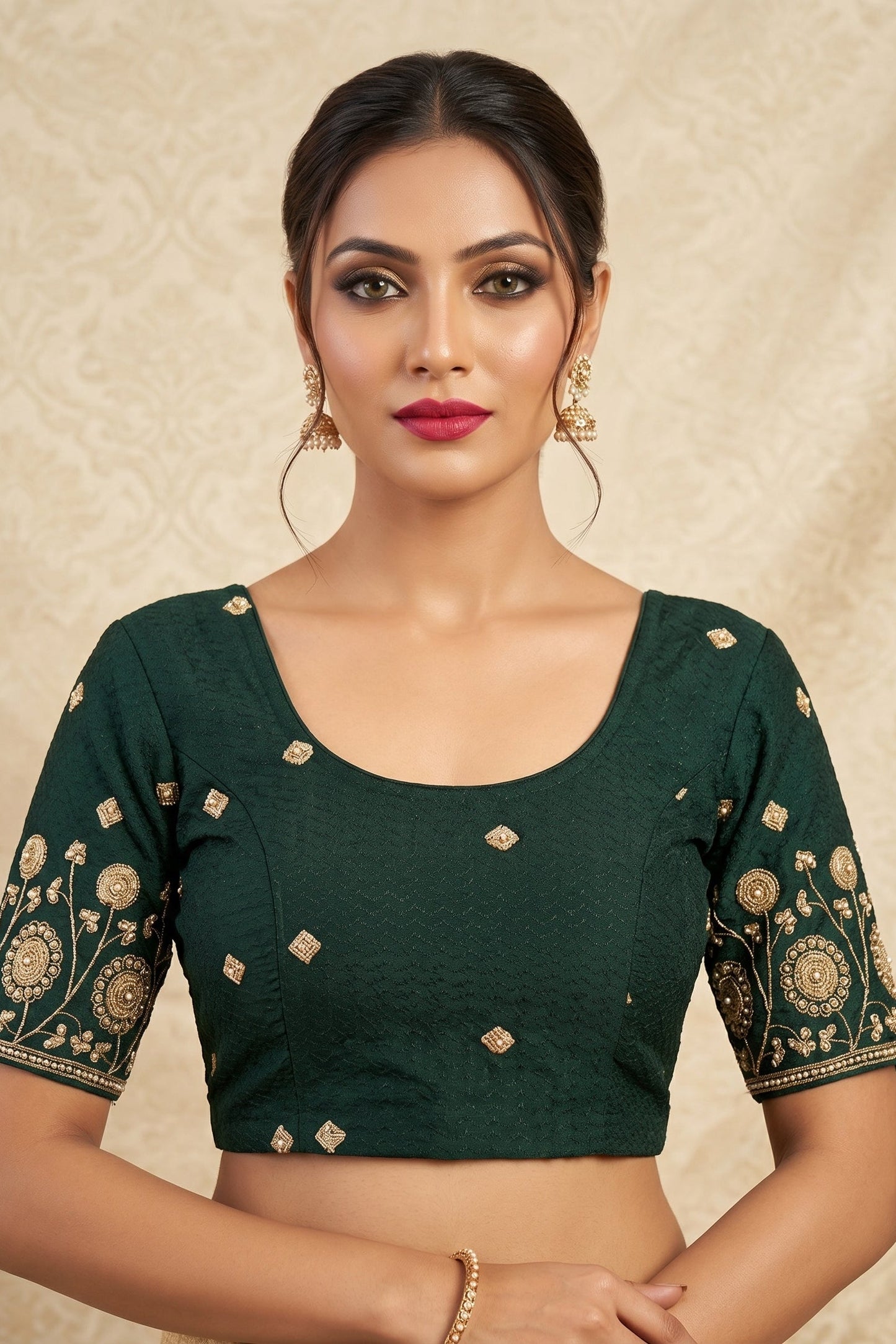 Hot Threadz-Stretchable Knitted Blouse