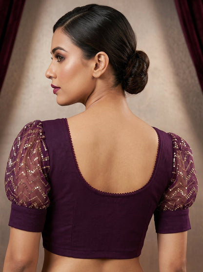 Crafted To Glow-Stretchable Knitted Blouse