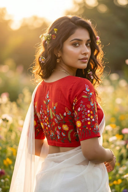 Flower Garden Princess Blouse