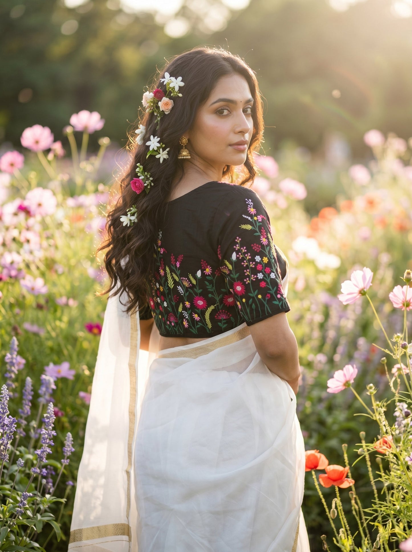 Flower Garden Princess Blouse
