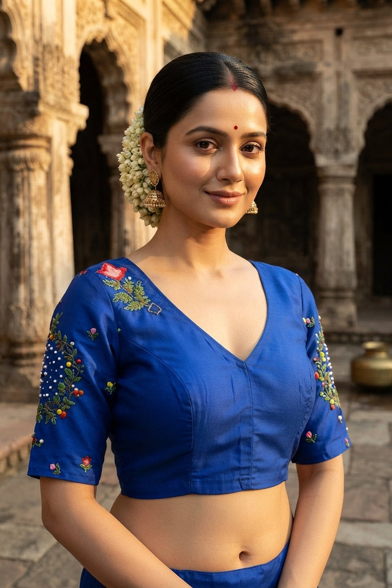 A Bloom To Remember Handwork Blouse