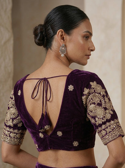 Queen Of The Evening  -Fendy Silk Blouse