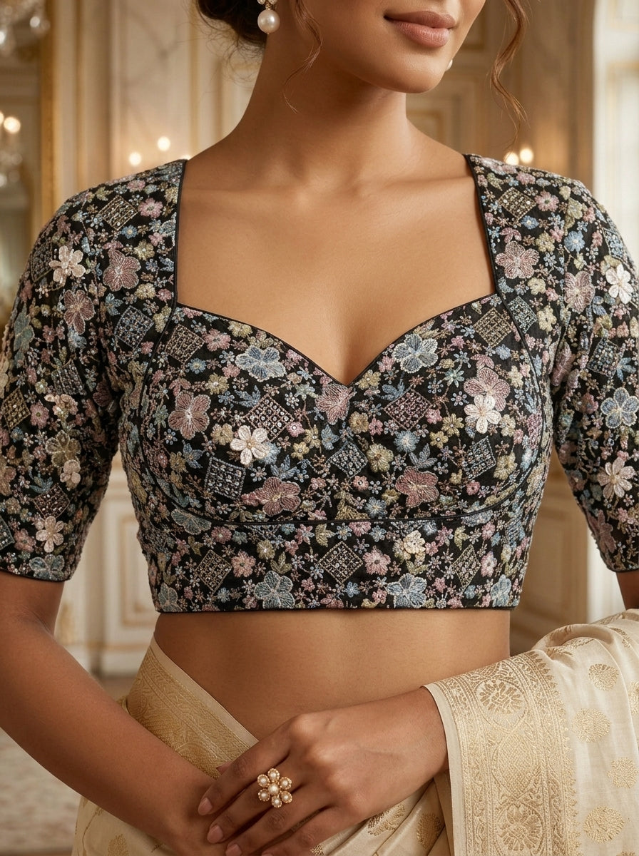 Love Beyond Words -Designer Blouse