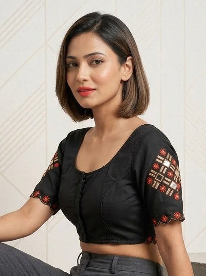 The Glass Royale -Cotton Silk Blouse