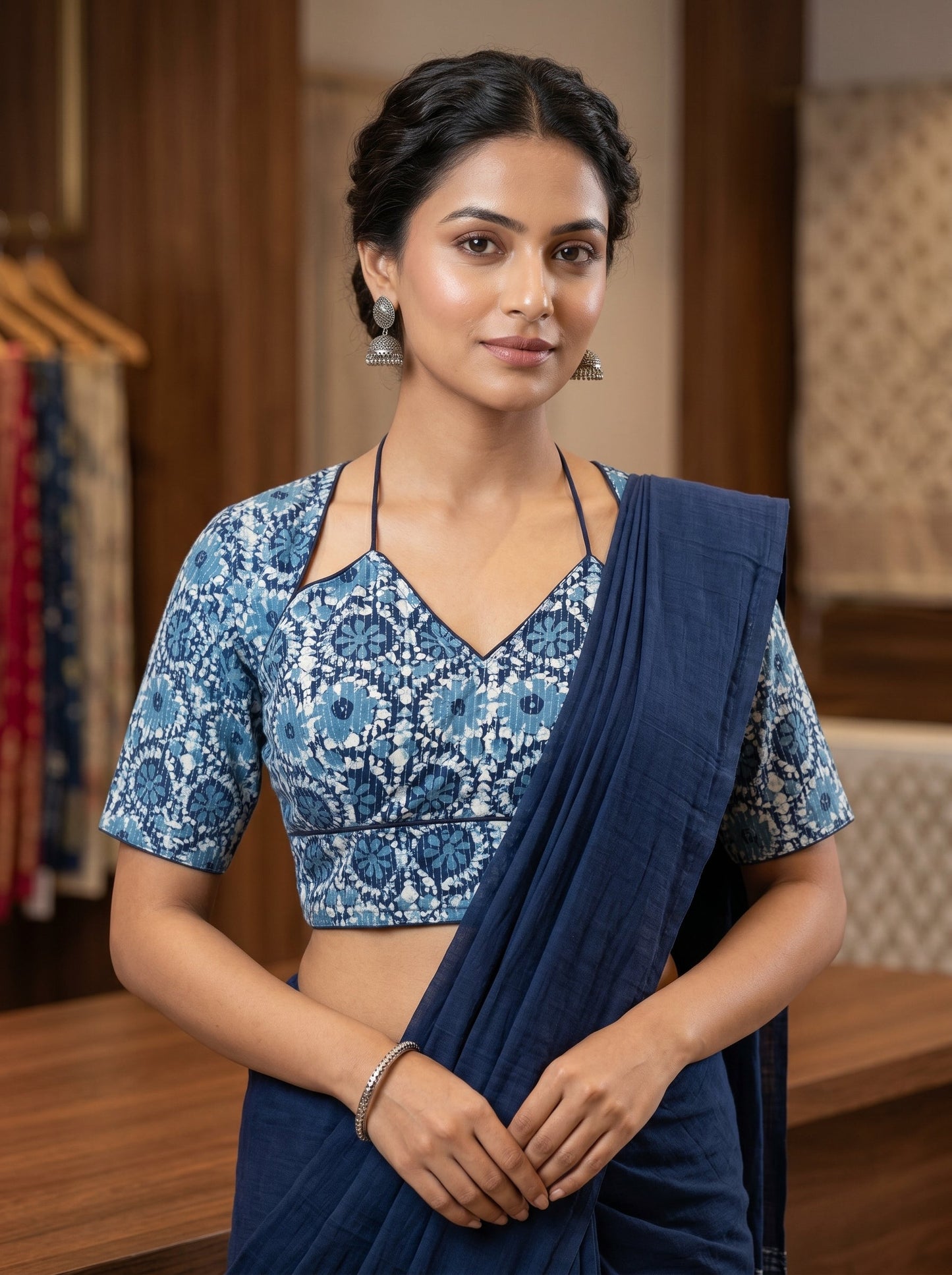 Neelika Masaba Cotton Blouse