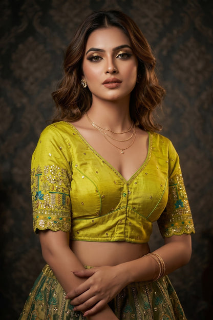 Beyond the Galaxy – Pitai Zari Designer Blouse