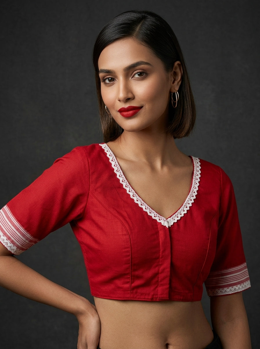 Sabeki (Rooted in tradition Designer Blouse)