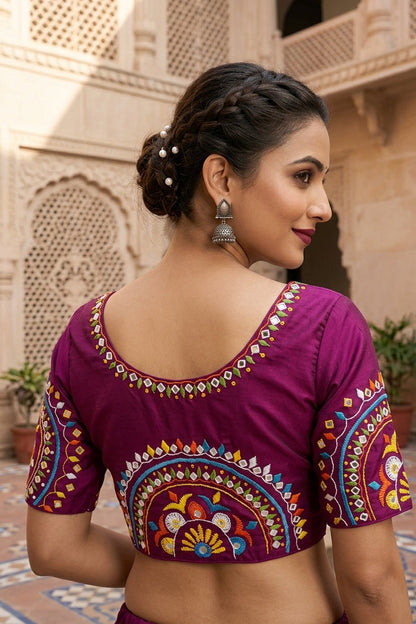 Mirror Mandala Blouse