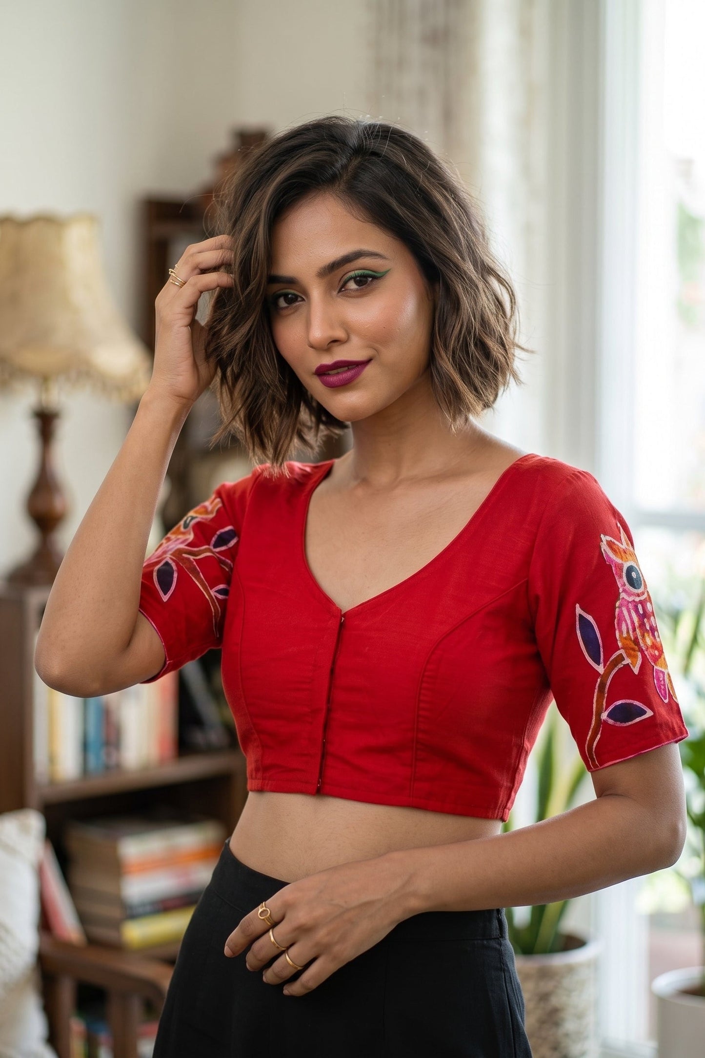 Signature Bird Blouse