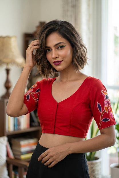 Signature Bird Blouse