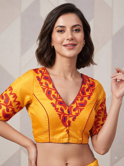 Sense Of Jamdani (Designer Blouse)