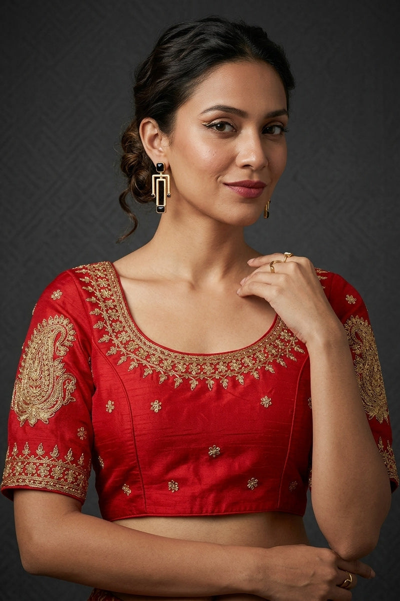 Gold Glitz New Designer Blouse