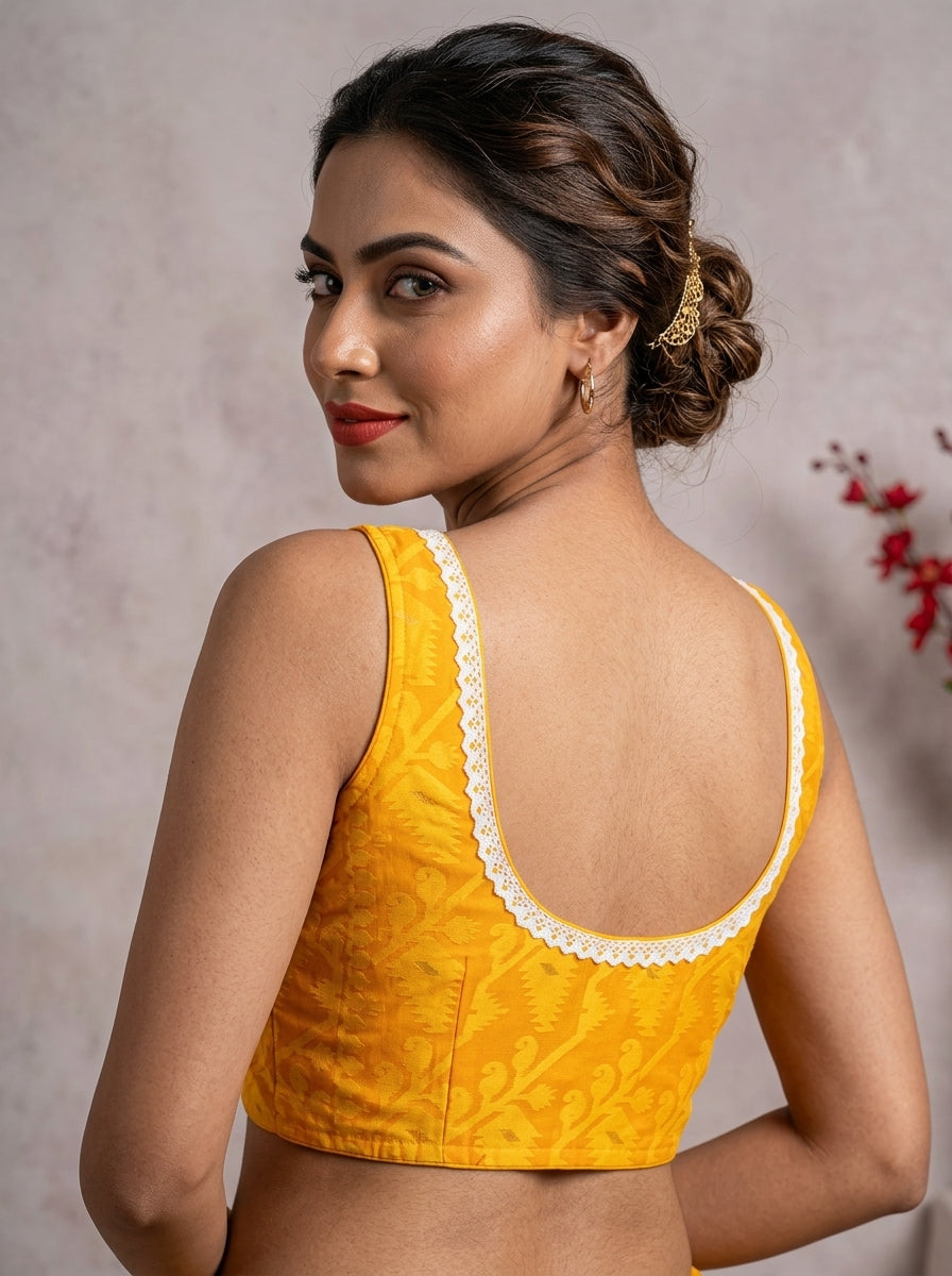 The Showstopper Jamdani Designer Blouse