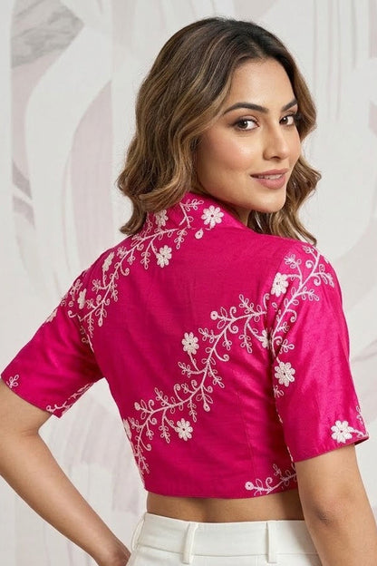 Royal Vine Embroidery - Designer Blouse