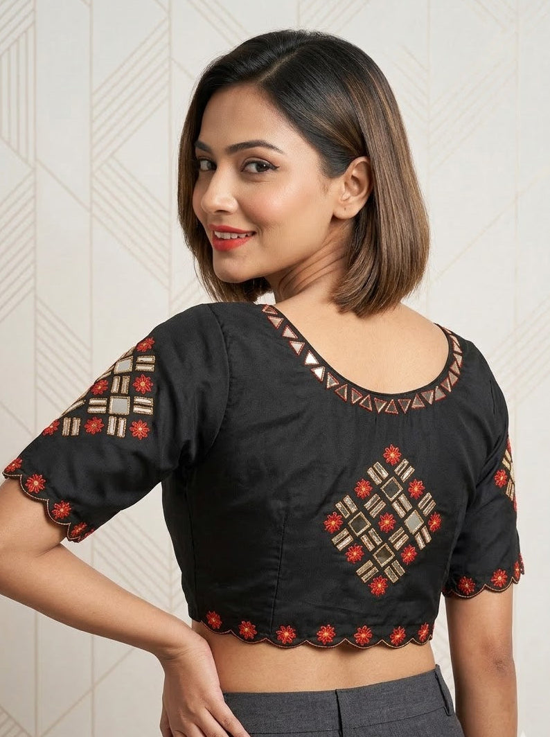The Glass Royale -Cotton Silk Blouse