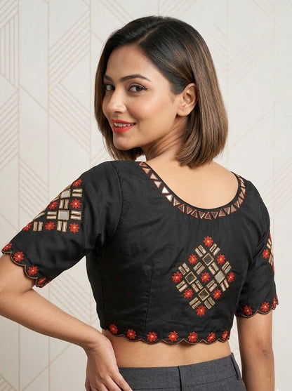 The Glass Royale -Cotton Silk Blouse
