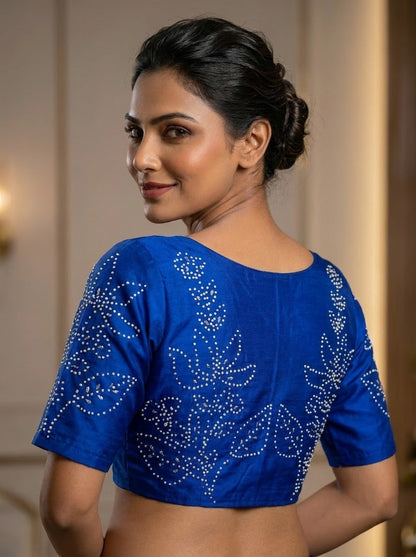 Infinite Stars Double Knot Stitch Blouse