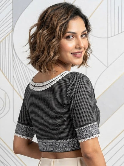 Retro Romance (Designer Cotton Blouse)