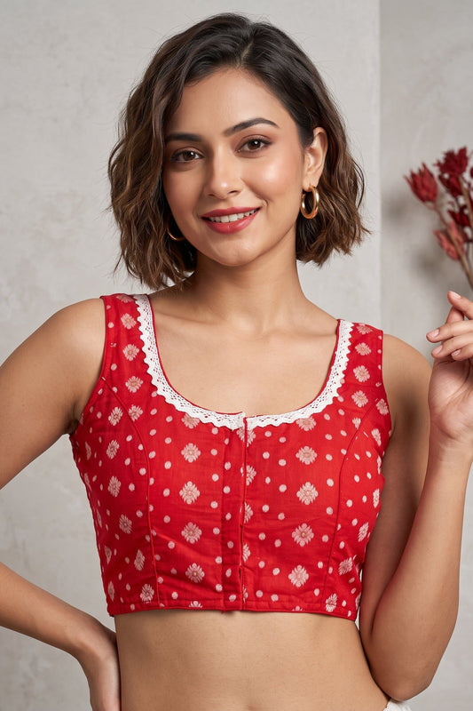 The Showstopper Jamdani Designer Blouse