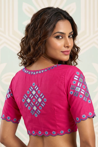 The Glass Royale -Cotton Silk Blouse