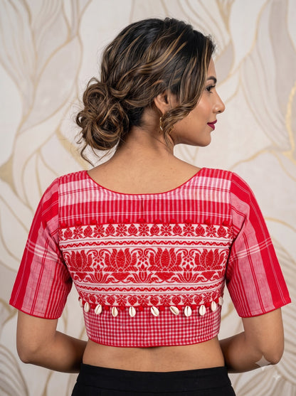 Assamese Style Fancy Designer Blouse