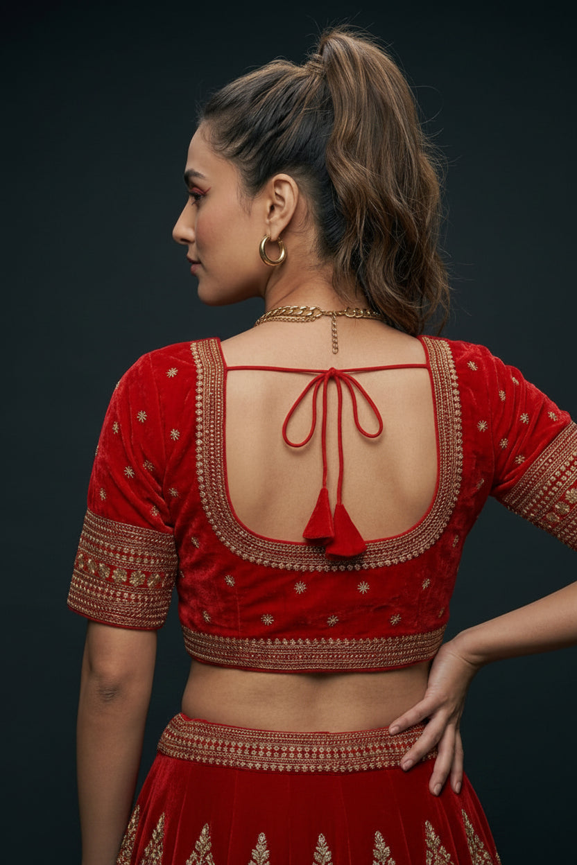 The Velvet Verse Designer Blouse