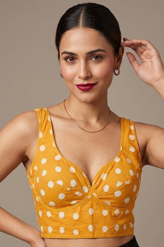 Mon Amaar Mustard Polka Muse