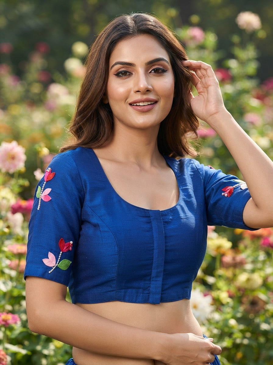 Petal Symphony - Designer 3D Blouse