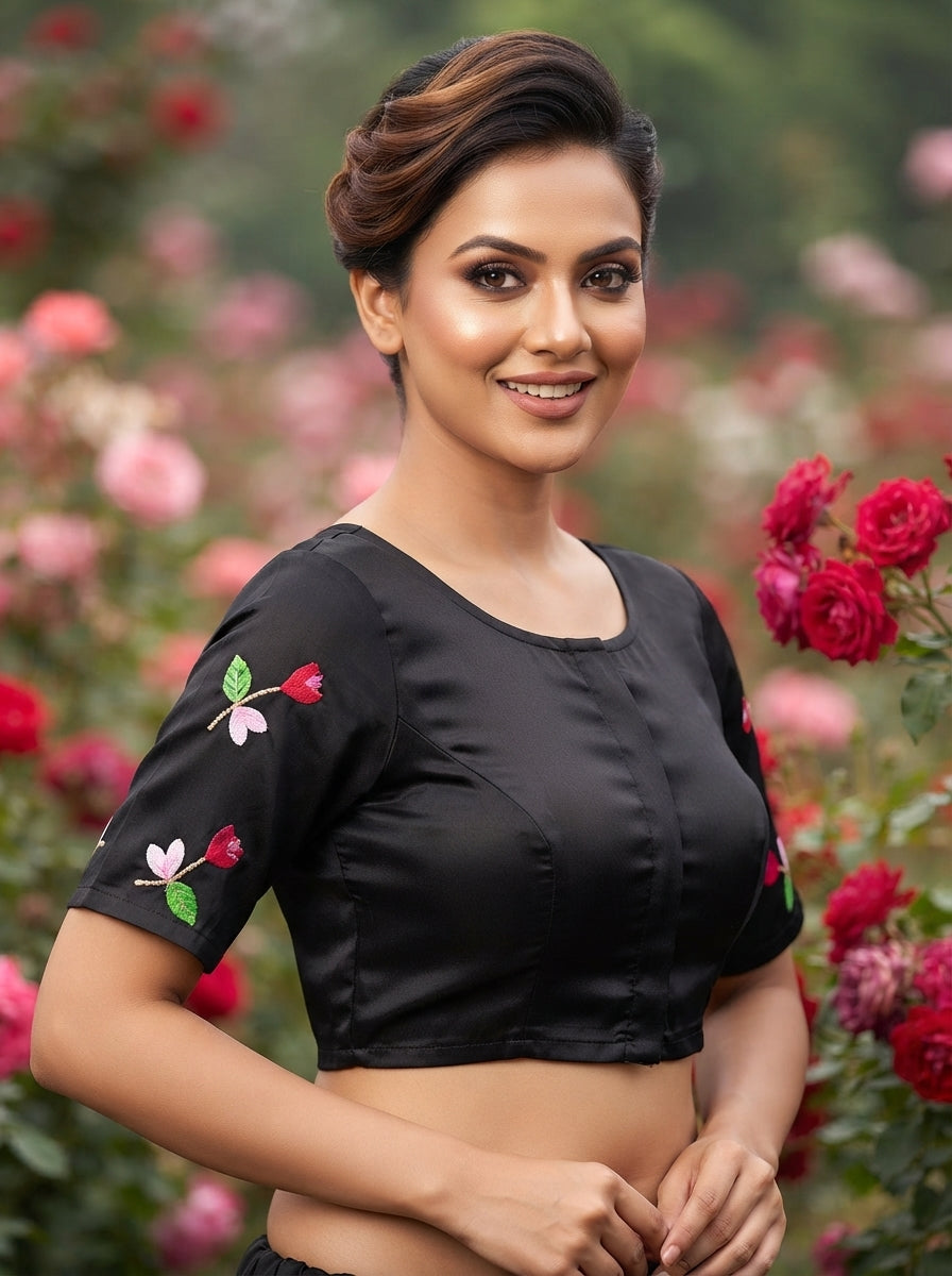 Petal Symphony - Designer 3D Blouse